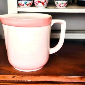 ARABIA Made Finland Porcelain
Pink Ribbon pitcher